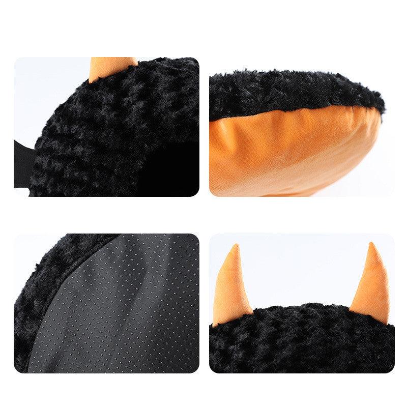 Cozy Halloween Devil Den Pet Bed